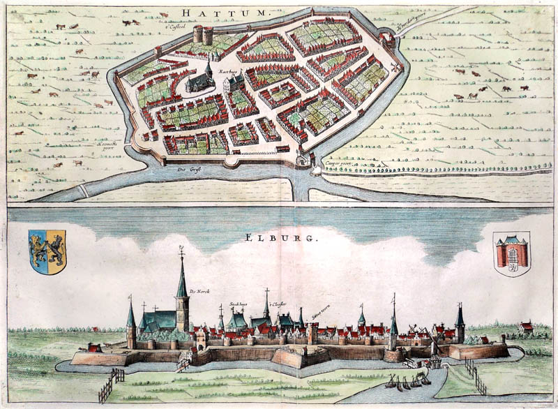 Hattem en Elburg 1654 Geelkercken